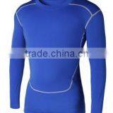 Wholesale Customized Mens Blank Compression Shirt for Sale thumbnail-1