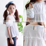 S17612A Girls Cotton Short Sleeve T-Shirt Childrens Tops thumbnail-5