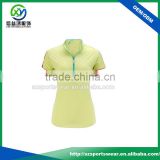 Hot Selling Slim Fitted Custom Polo T shirt for women