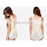 Polyester Tank Top Transparent Printed Striped Sold By PC thumbnail-2