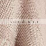 Antique-Rose 100% Cashmere Loose Crew Neck Women Chinese Sweater With Inverted Triangle Stiching on Back thumbnail-5