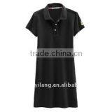 Short Sleeve Female Polo Long t Shirt thumbnail-1