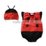 Factory Supply New Fashion Funny Baby Girl Boy Rompers w/ Hat Newborn Clothing Set thumbnail-5
