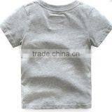 Wholesale Summer Cotton Short Sleeves Boys Kids Round Neck T-shirt thumbnail-6