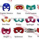 SUPERHERO Batman Captain America Spiderman Ironman Hulk Thor Supergirl Spidergirl Batgirl Mask for Kids thumbnail-1