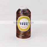 High Quality Rainbow Color 100% Viscose Rayon Embroidery Thread thumbnail-1