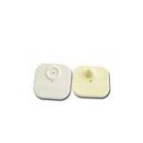 Three Balls Lock Large Square Eas Hard Tags of 60 * 60mm Dimension