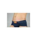 Blue Breathable Knitted Cotton Personalised Underwear for Men thumbnail-1