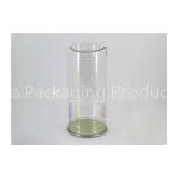 Large capacity  food grade Clear Plastic Cylinder PET canister For dry fruit , nut