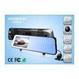 Dual Lens Full HD Car DVR GPS Mobile Rear View Mirror Recorder , H701 thumbnail-1