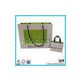 Fancy Custom Recycled Paper Shopping Packaging Bag With PVC Window thumbnail-1