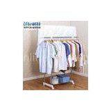 Modern Foldable Metal Clothes Rack / Bathroom Towel Rack Four Layer With Stainless Steel