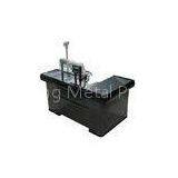 Custom Express Conveyor Belt Checkout Counter With Shelf Display