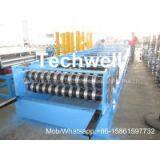 High Precision Steel Structure Floor Deck Roll Forming Machine For Metal Decking Sheet