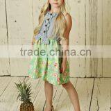 2017 Conice Lovely Princess Dress Floral Girls Dress of Mustard Pie Remake thumbnail-1