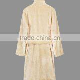 Microfiber Plush Fleece Bathrobe for Men and Women thumbnail-3