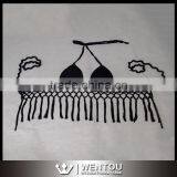 Sexy Crochet Swimwear Tassel Knitted Bikini thumbnail-2