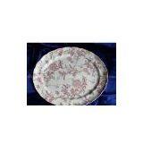 Ceramic Oval Plate Condiment Sets Cup & Saucer Sets