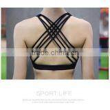 Women's High Impact Support Wirefree Workout Racerback Sports Bra Top thumbnail-4