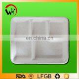 2015 Hot Diodegradable Eco-friendly Disposable Paper Lunch Box