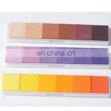 Wholesale Gradient Multicolor Stamp Pad Ink Washable Kids Ink Stamp