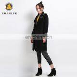 Chinese Credible Supplier Black Long Women Coat 2017 thumbnail-5