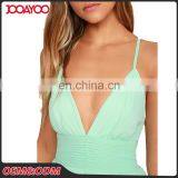 New Summer Casual Women Long Halter Slip Dress Chiffon New Style Sexy Pleat Maxi Dress thumbnail-6