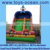 2016 Giant Cheap Price China Inflatable Clown Slides for Sale CE EN14960