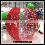 PVC or TPU Inflatable Body Zorb Ball for Kid Bubble Ball for Adult Body Hamster Ball thumbnail-3