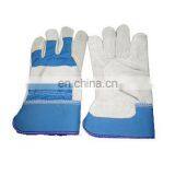 Split Leather Work Gloves With Cotton Back thumbnail-1