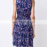 MIKA2486 Floral Print Flared Dress thumbnail-4