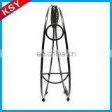 2017 New Arrival Best Price Home Decorative Display Metal Wrought Iron Tabletop Wine Rack Bottle Holder thumbnail-4