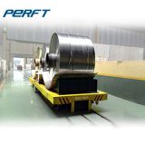 heavy duty steel coil transfer cart for steel plant on rails for steel coil and aluminium cargo transportation