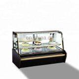 Hot Sell Supermarket Cold Cake Display Refrigerator Glass Fridge Showcase /Cake Display Chiller