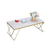 Wholesale Cheap Coffee Table With White Marble Coffee Table Top thumbnail-1