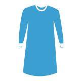 AAM Level1 Level2 Level 3 Level 4 Isolation Gown With TUV CE and FDA Certificate for Sale thumbnail-2