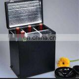 Senior Business White Wine Suitcase,6 Aluminum Wine Bottles Trolley Case/wine Bottle Display Case thumbnail-5