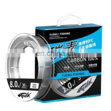 Best Quality Fluorocarbon Fishing Line 100M 1.03kg-10.36kg Pull Japan Fiber Leader Line With Strong Strength Fishing Line
