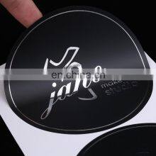 Customized Packaging and Labeling Private Label Eyelash Packaging Box Stickers Printing Art Paper Packaging Label (old)
