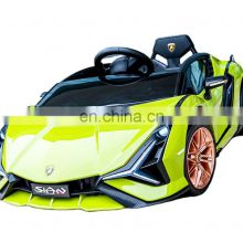 Children's remote control four-wheel electric car four-wheel drive toy sports car lithium battery