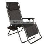High Quality Beach Chair Recliner Chair Sun Lounger With Cup Holder thumbnail-1