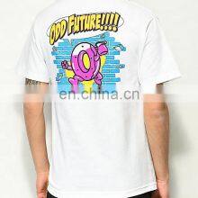Custom Design Print White Cotton T Shirts Men White Tee-shirt thumbnail-5