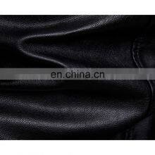 2022 Arrival Unisex Design Color Block Men Genuine Leather Jacket Custom High Quality Men Leather Jacket thumbnail-3