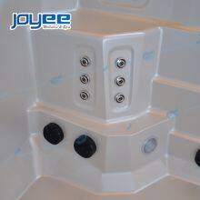 JOYEE Factory Fiberglass Acrylic Pool Swim Massage Spa Hot Tub 3 Person Exercise Swimming Pool For Sale thumbnail-5