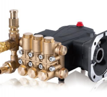 300bar Electric Motor Drive Pump Shaft 28mm High Pressure Triplex Ceramic Plunger Pumps thumbnail-1