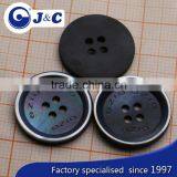 32L Big Black Mother of Pearl Shell Buttons for Coat thumbnail-3