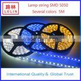 High Power Flexible Smd5050 Factory Wholesale Led Strips for Decoration of Festival thumbnail-1