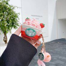 Over 1000 Patterns Custom 3D Ice Cream Cute Cartoons Silicone Earphone Accessories Protector Case for Airpods 3 Pro 2 Generation thumbnail-5