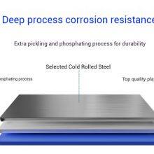 High-Capacity Modular Shelving Unit 300kg Weight Limit - Durable Storage Rack With Reinforced Chipboard Deck thumbnail-2