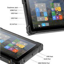 HIDON Cheapest Factory 10 Inch Win10 Win11 Pro Intel N100 12+256GB IP67 4G Industrial Rugged Tablet PC With NFC Barcode RJ45 & Docking Station thumbnail-2